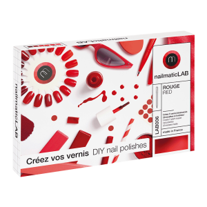 DIY Nail Polishes Red – Zestaw do tworzenia 5 naturalnych lakierów w odcieniu czerwieni