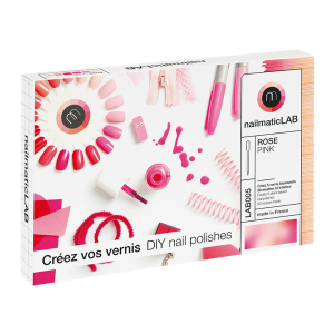 DIY Nail Polishes Pink – Zestaw do tworzenia 5 naturalnych lakierów w odcieniu różu
