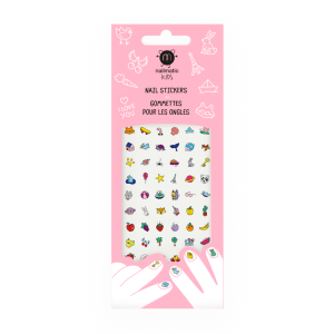 Nailmatic Kids – Szczęśliwe Paznokcie – zestaw naklejek na paznokcie