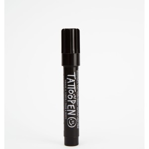 Nailmatic Tattoopen Black - czarny pisak do tworzenia zmywalnych tatuaży 