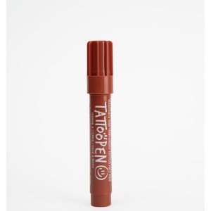 Nailmatic Tattoopen Brown - brązowy pisak do tworzenia zmywalnych tatuaży