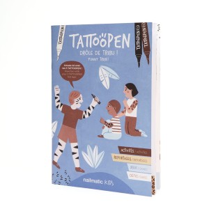 Nailmatic Activity Book Funny Tribe – książeczka z aktywnościami „Sekretne plemie”