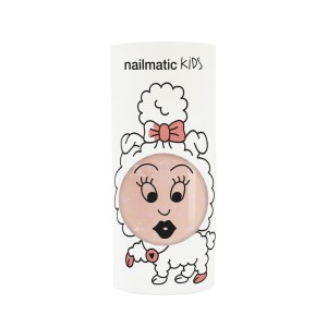 Nailmatic Peachy - brzoskwiniowy lakier do paznokci z brokatem