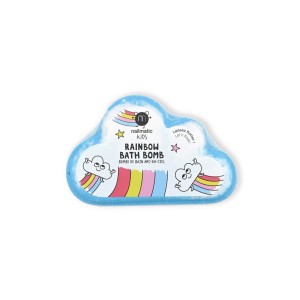 Nailmatic Rainbow - koloryzująca i kojąca kula do kąpieli dla dzieci