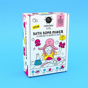 Nailmatic Bath Bomb Maker OCEAN- zestaw do tworzenia kul musujących do kąpieli OCEAN
