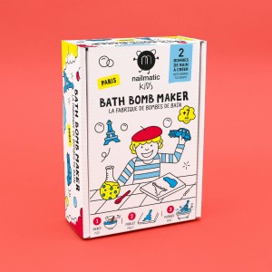 Nailmatic Bath Bomb Maker PARIS- zestaw do tworzenia kul musujących do kąpieli PARYŻ