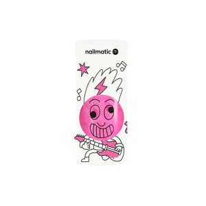 Nailmatic Pinky - różowy neonowo-brokatowy lakier do paznokci