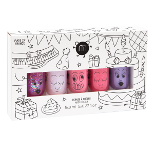 Nailmatic Party – Impreza – zestaw 5 lakierów do paznokci