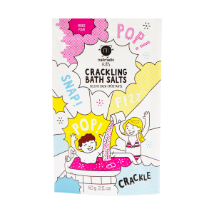 Nailmatic Pink Crackling Bath Salts - różowa musująca sól do kąpieli 